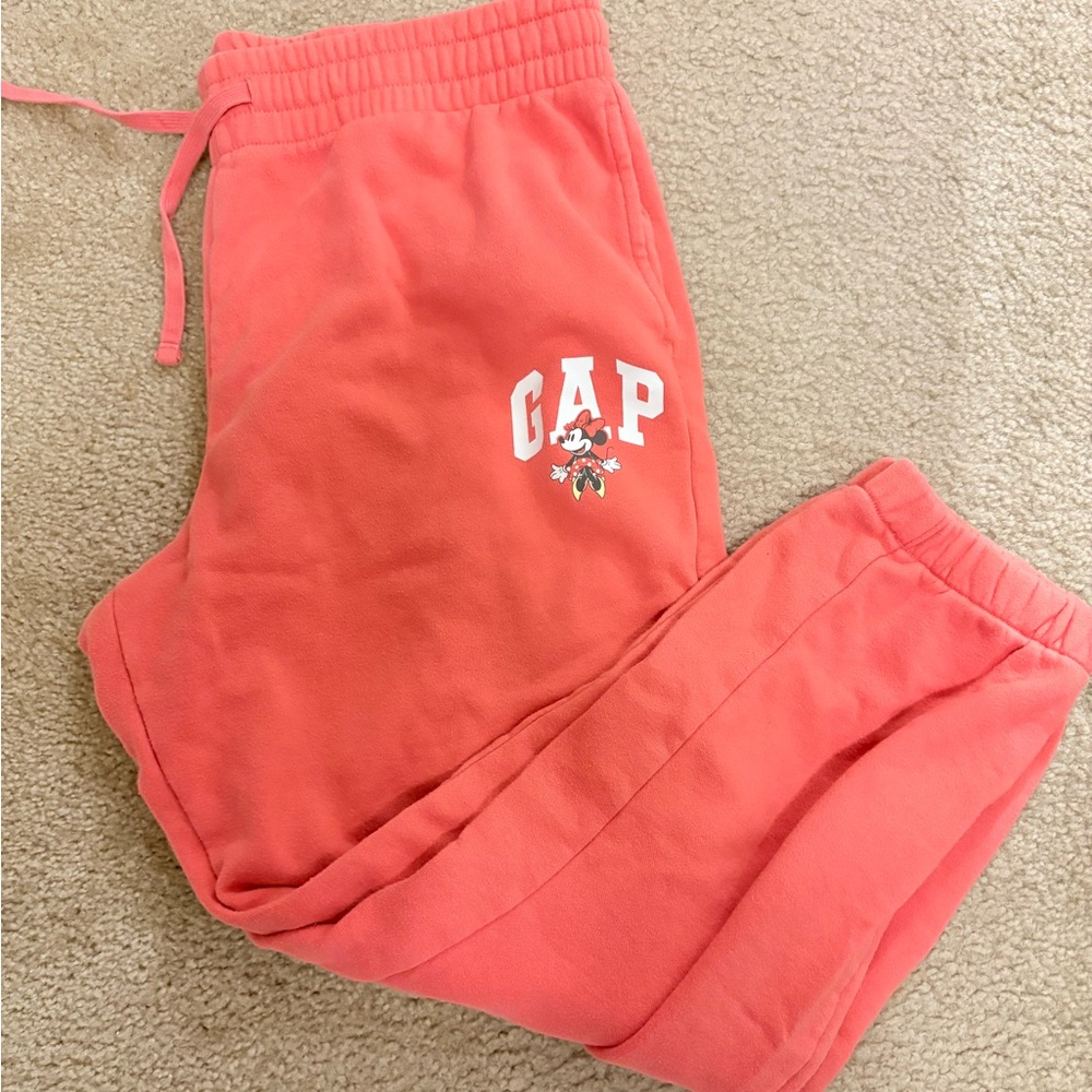 GAP Kids Bright Coral Joggers